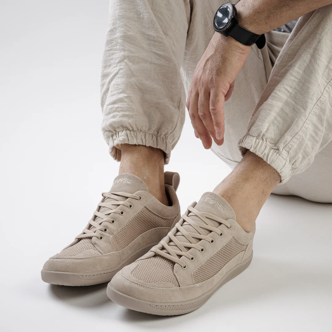 Rutsu Breeze Barefoot Sneakers Driftwood - Image 7