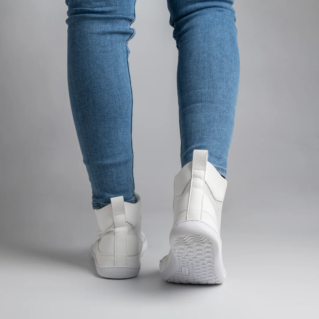 Rutsu Breeze Barefoot Sneakers High White - Image 5