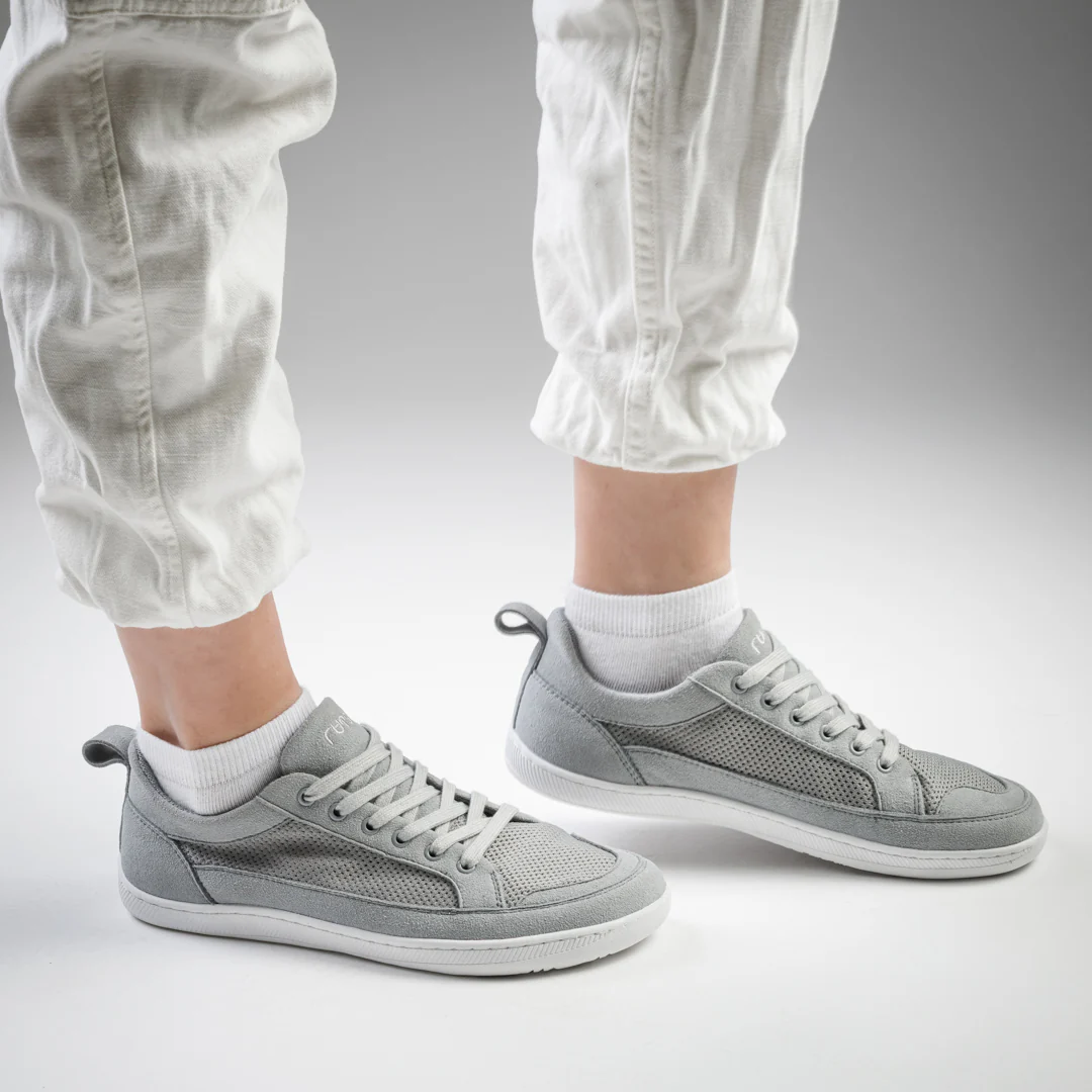 Rutsu Breeze Barefoot Sneakers Low Gray - Image 5