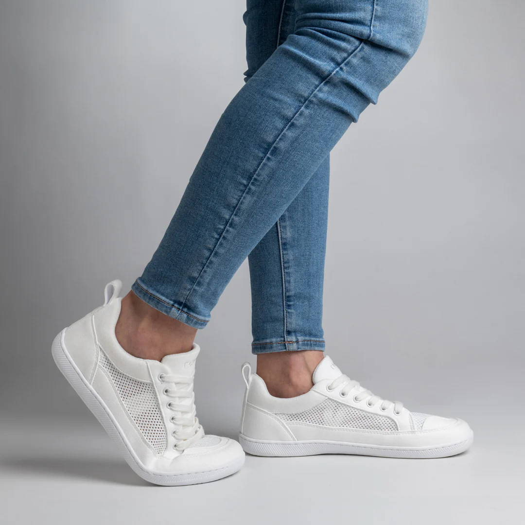 Rutsu Breeze Barefoot Sneakers Low White - Image 4