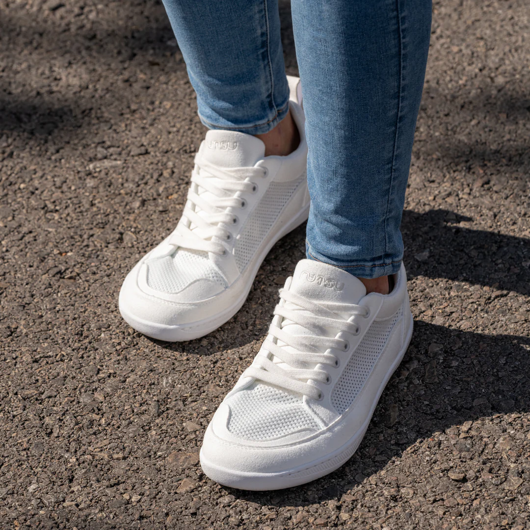 Rutsu Breeze Barefoot Sneakers Low White - Image 7