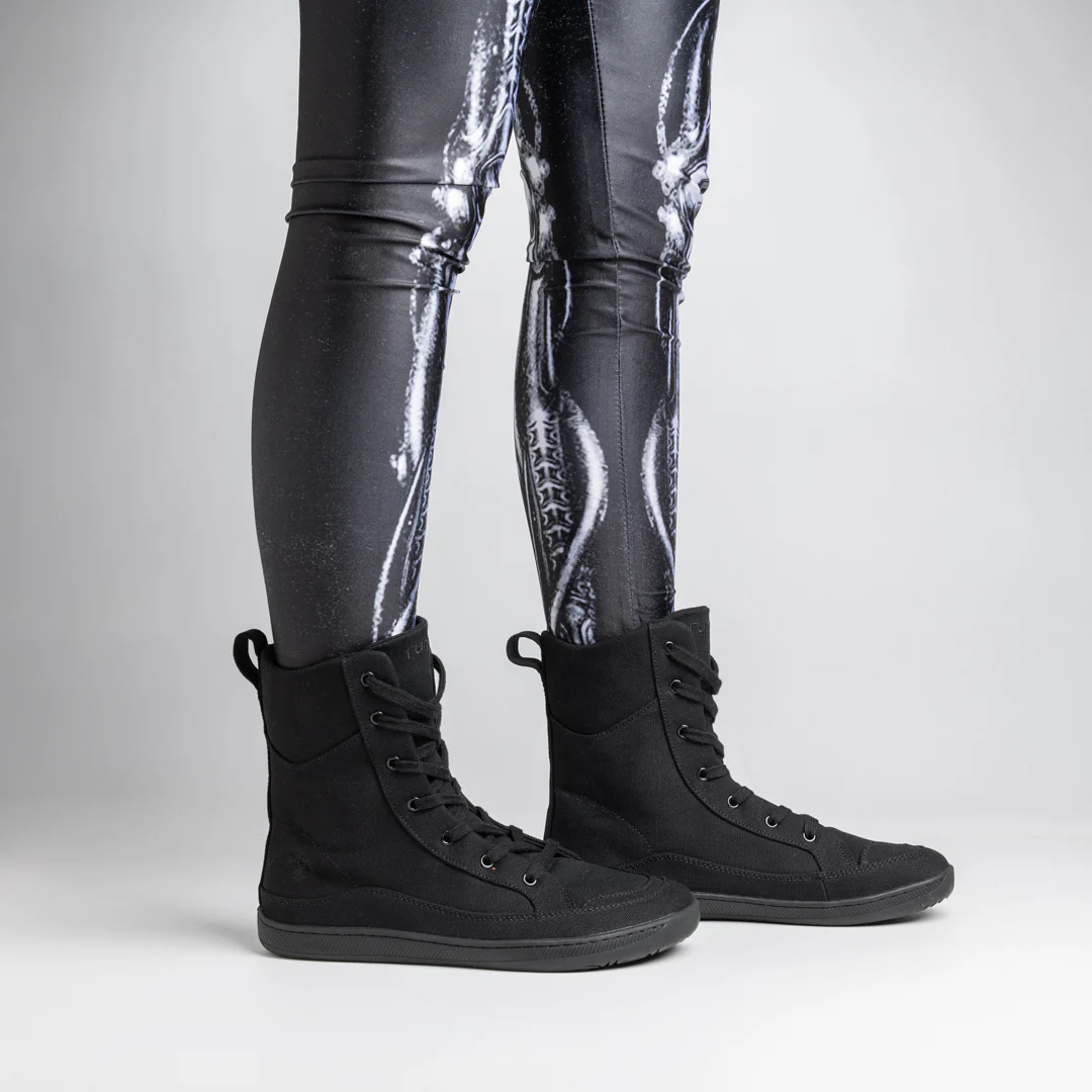 Rutsu Original Barefoot Sneakers Extra-High Black - Image 5