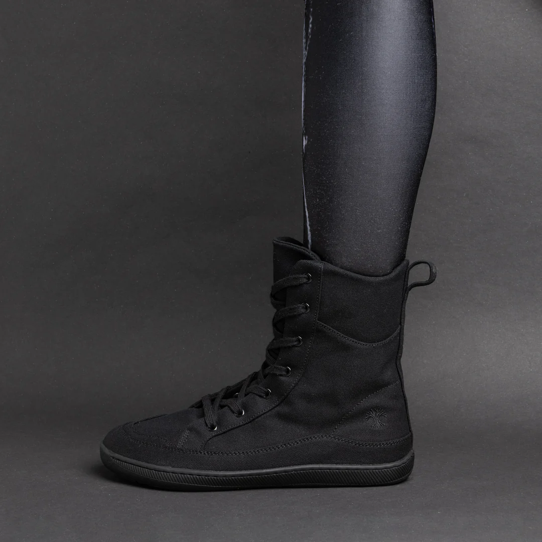 Rutsu Original Barefoot Sneakers Extra-High Black - Image 8