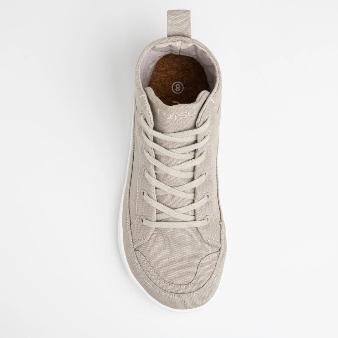 Rutsu Original Barefoot Sneakers Extra-High Gray - Image 2