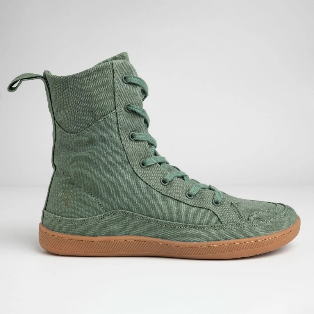 Rutsu Original Barefoot Sneakers Extra-High Green