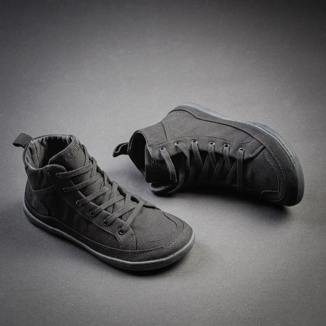 Rutsu Original Barefoot Sneakers High Black - Image 8