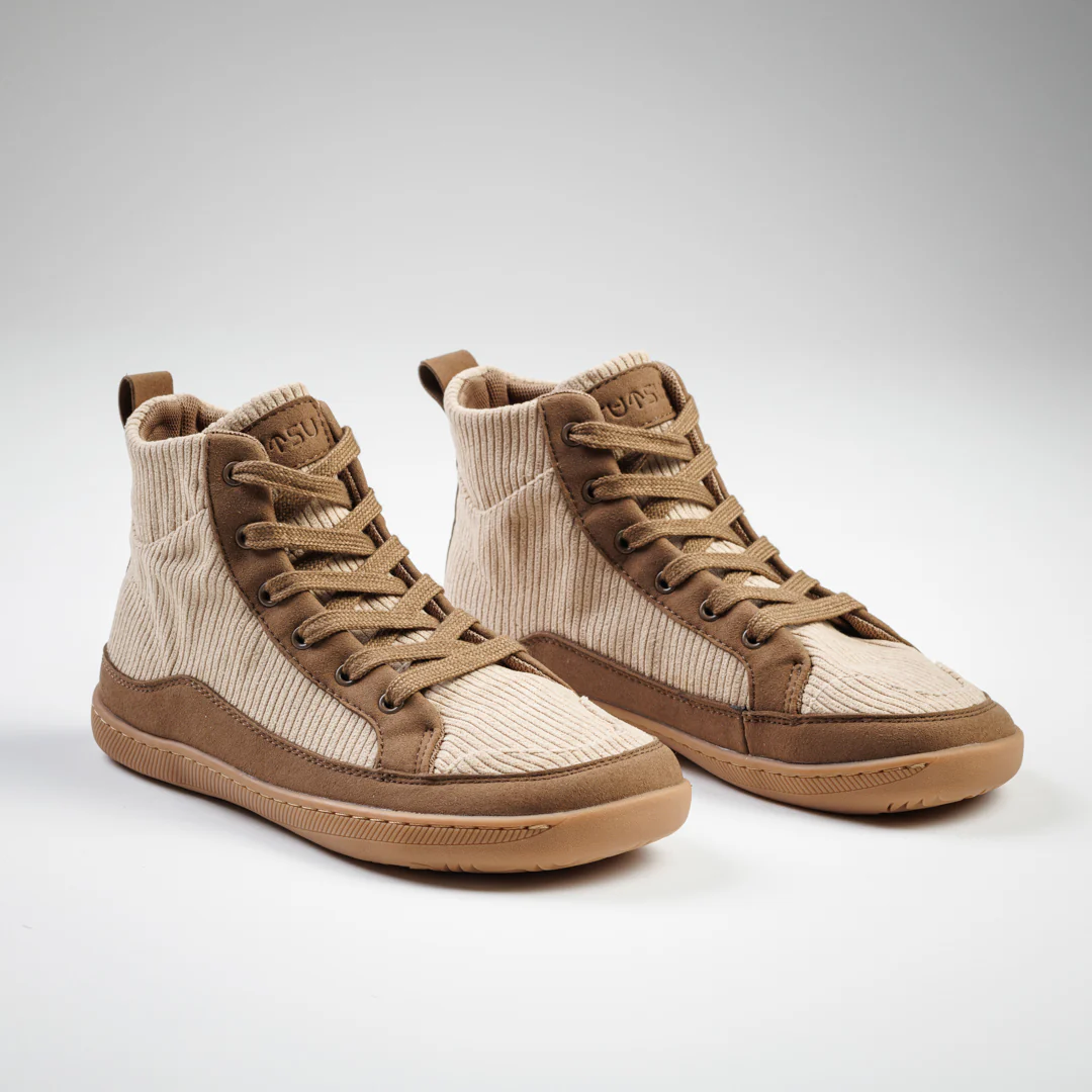 Rutsu Original Barefoot Sneakers High Corduroy - Image 4
