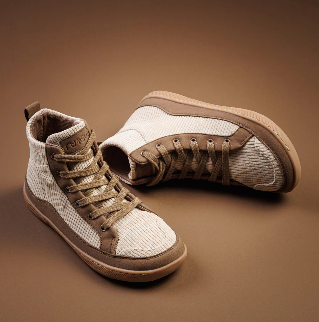 Rutsu Original Barefoot Sneakers High Corduroy - Image 6