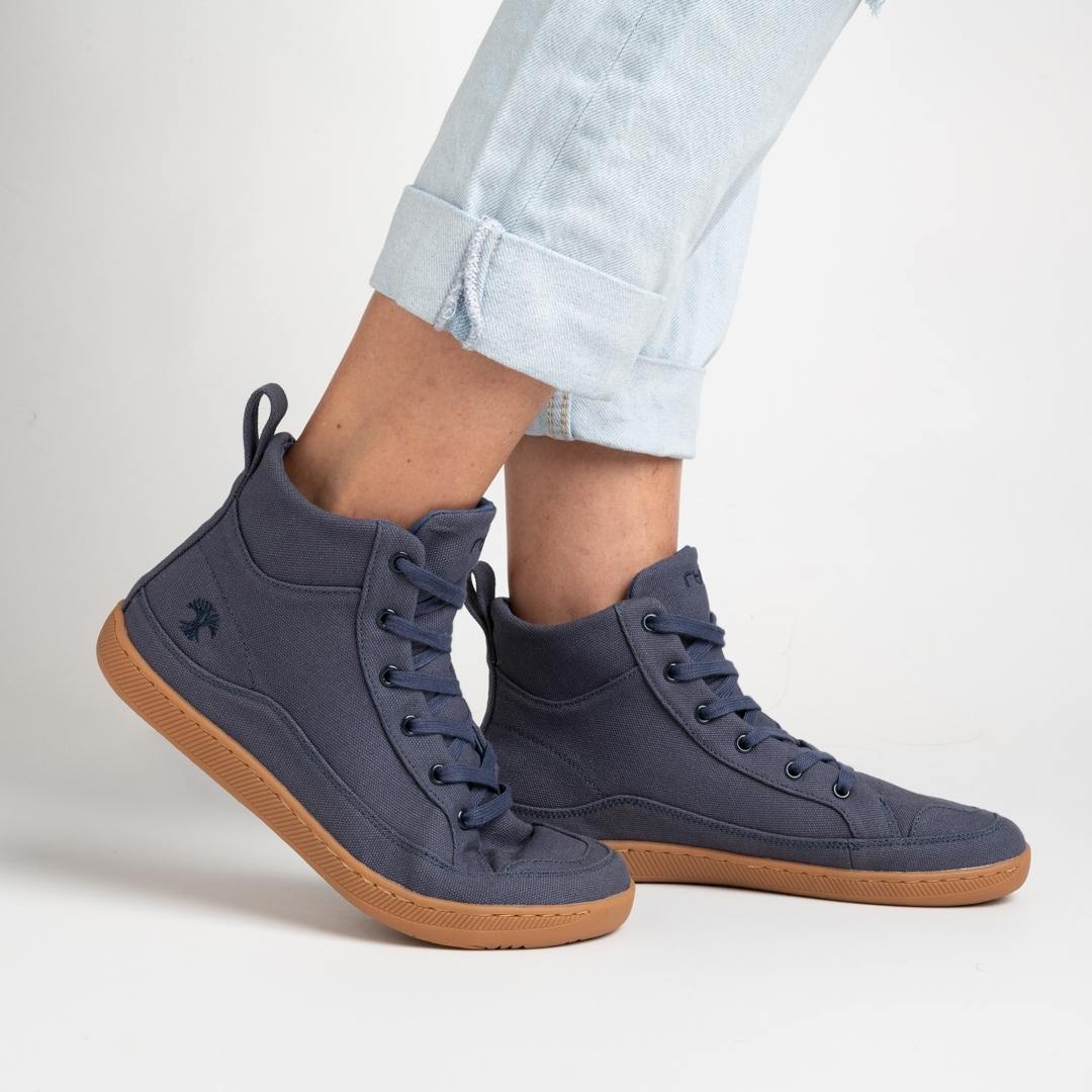 Rutsu Original Barefoot Sneakers High Blue - Image 4