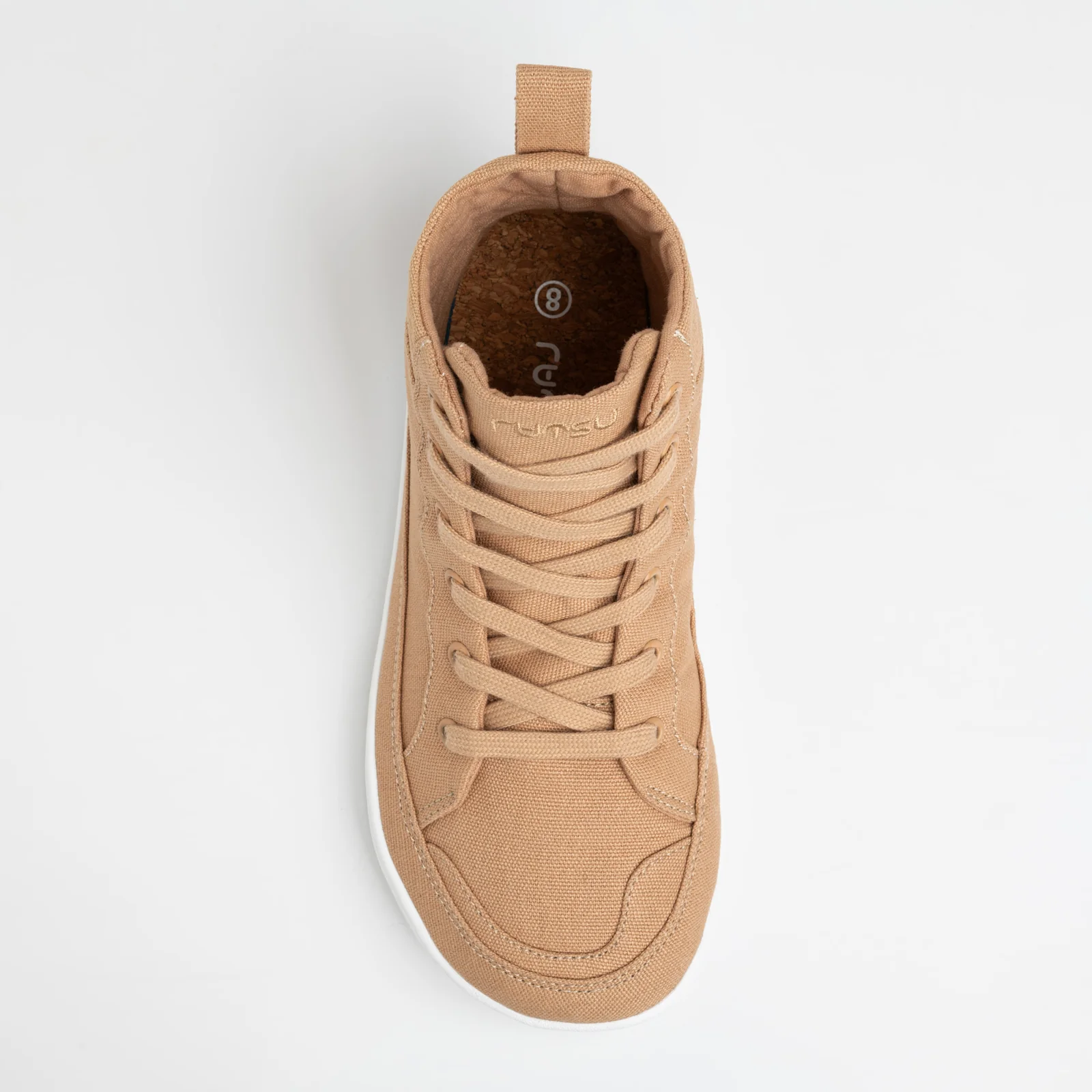 Rutsu Original Barefoot Sneakers High Camel - Image 2