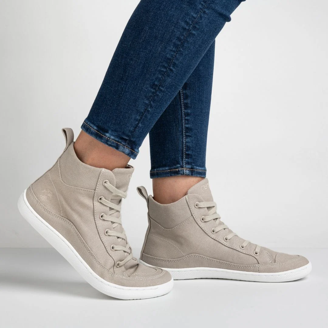 Rutsu Original Barefoot Sneakers High Gray - Image 4