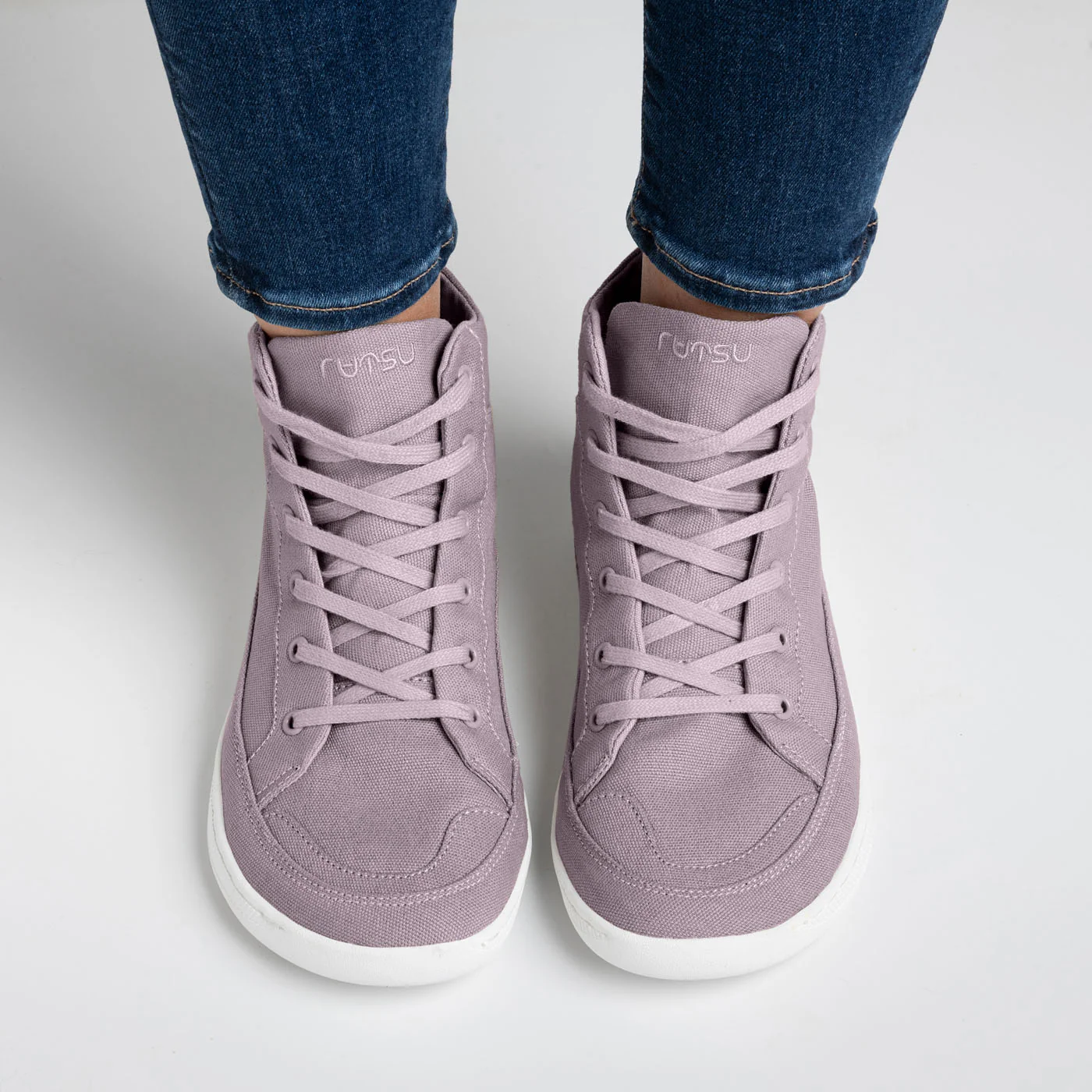 Rutsu Original Barefoot Sneakers High Lavender - Image 6