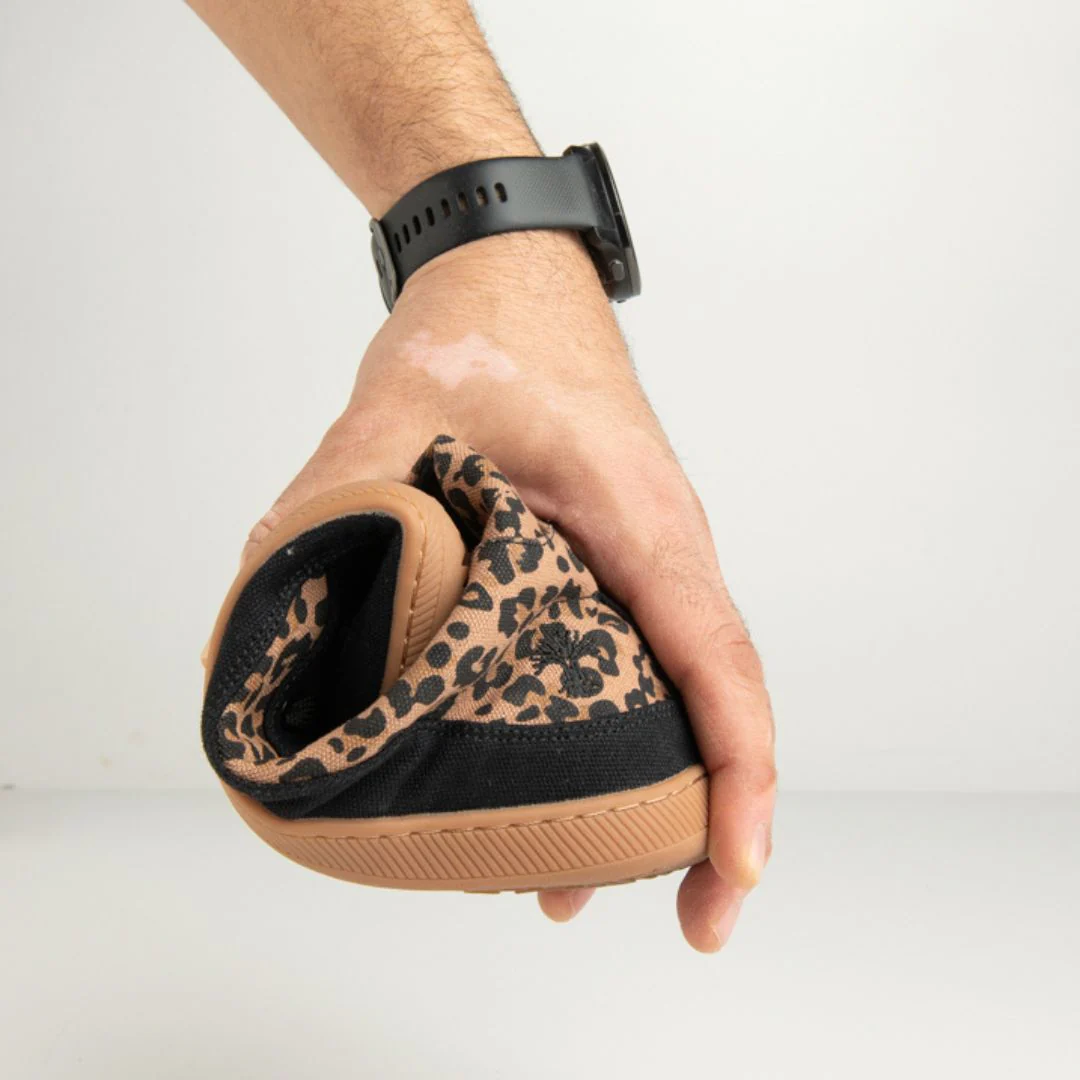 Rutsu Original Barefoot Sneakers High Leopard - Image 3