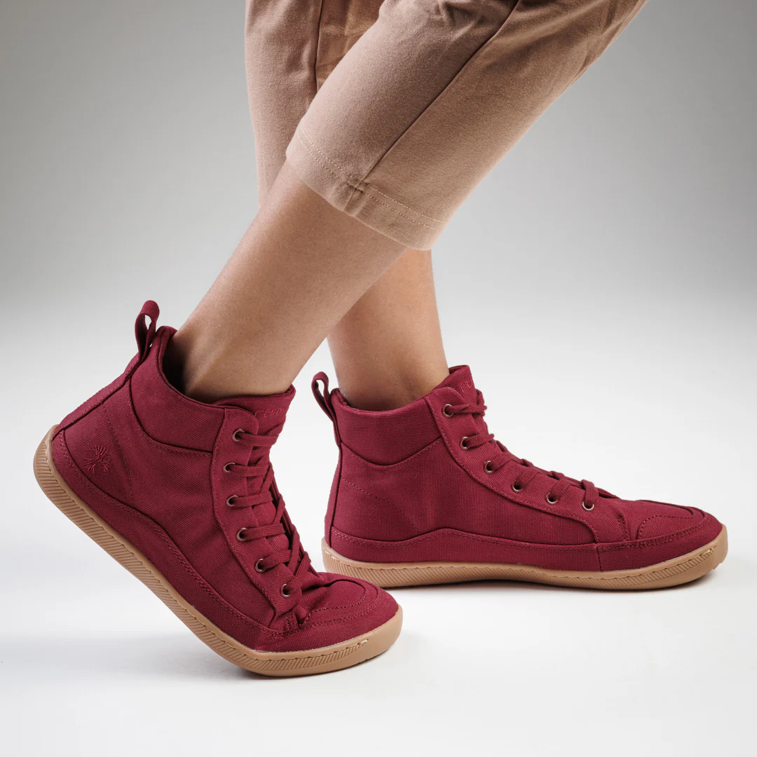 Rutsu Original Barefoot Sneakers High Malbec - Image 4