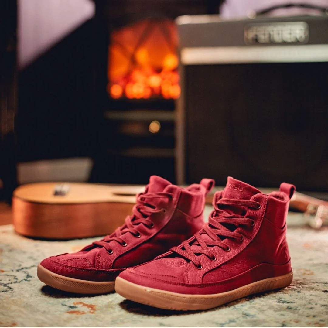 Rutsu Original Barefoot Sneakers High Malbec - Image 5