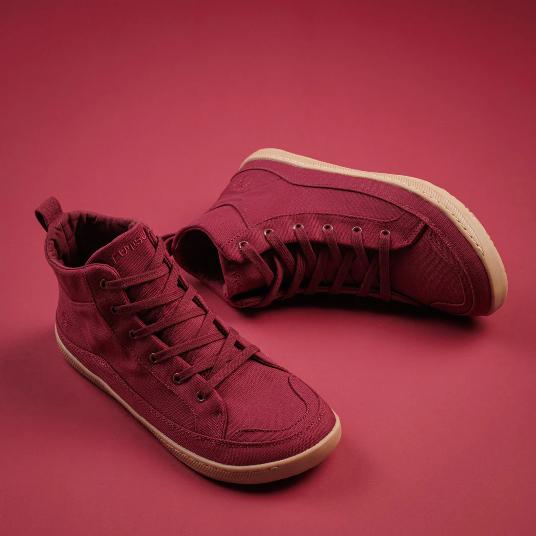 Rutsu Original Barefoot Sneakers High Malbec - Image 6