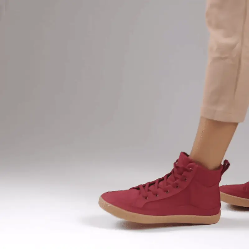 Rutsu Original Barefoot Sneakers High Malbec - Image 7