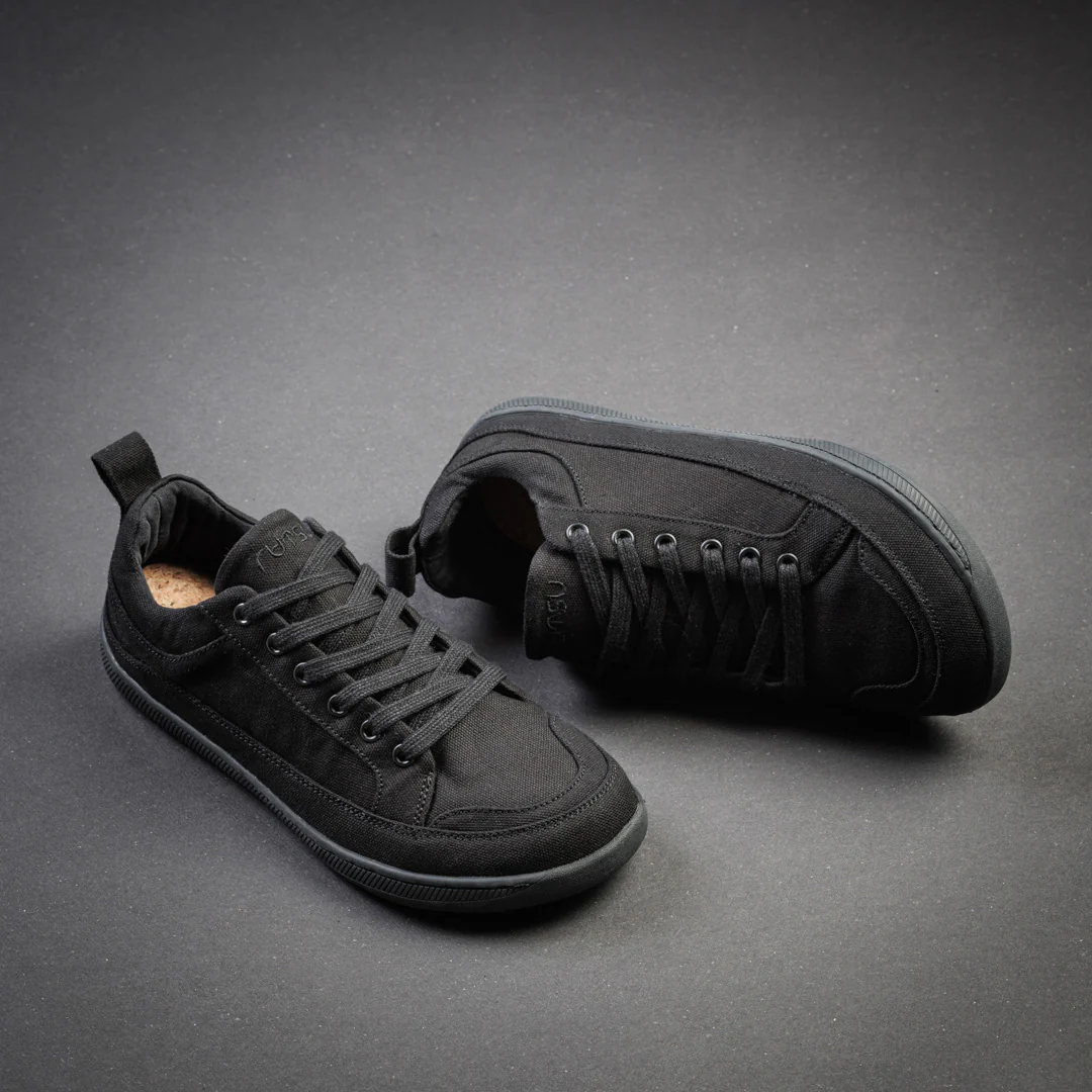 Rutsu Original Barefoot Sneakers Low Black - Image 7