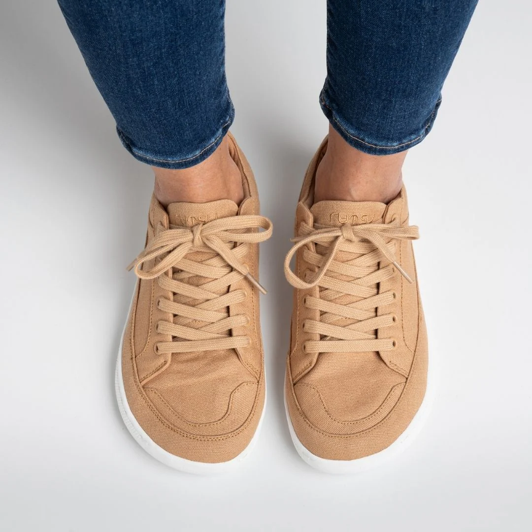 Rutsu Original Barefoot Sneakers Low Camel - Image 4