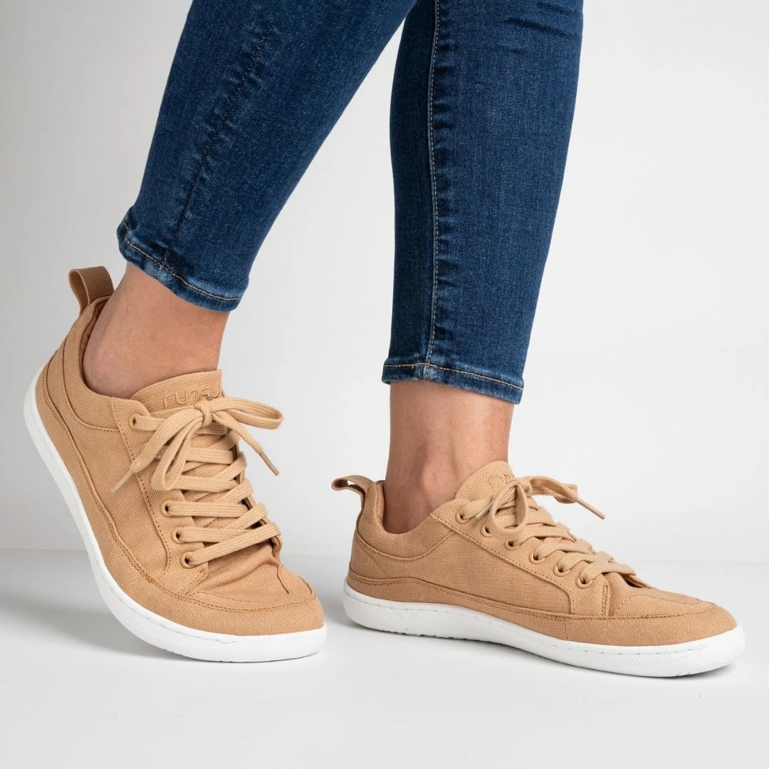 Rutsu Original Barefoot Sneakers Low Camel - Image 5