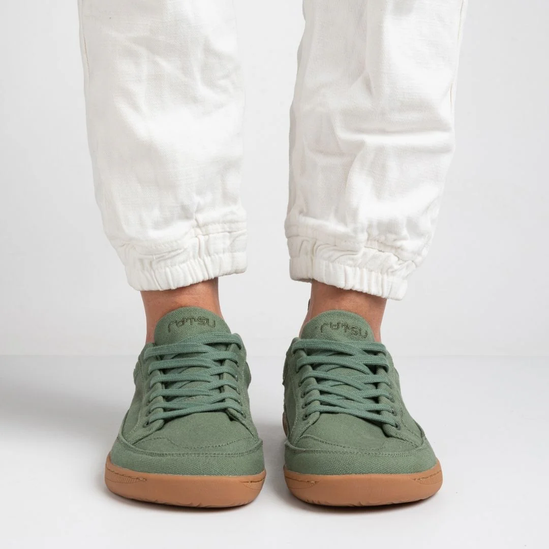 Rutsu Original Barefoot Sneakers Low Green - Image 5
