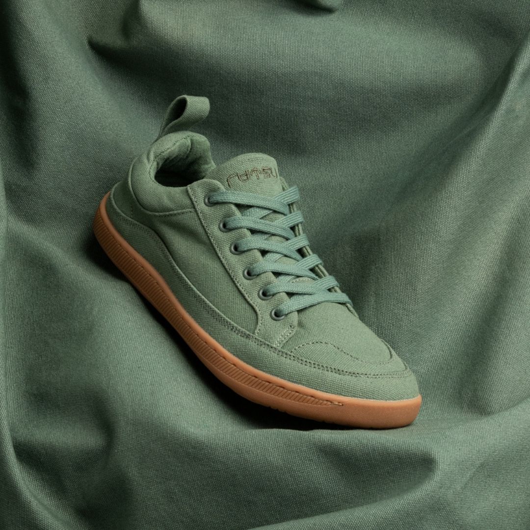 Rutsu Original Barefoot Sneakers Low Green - Image 6