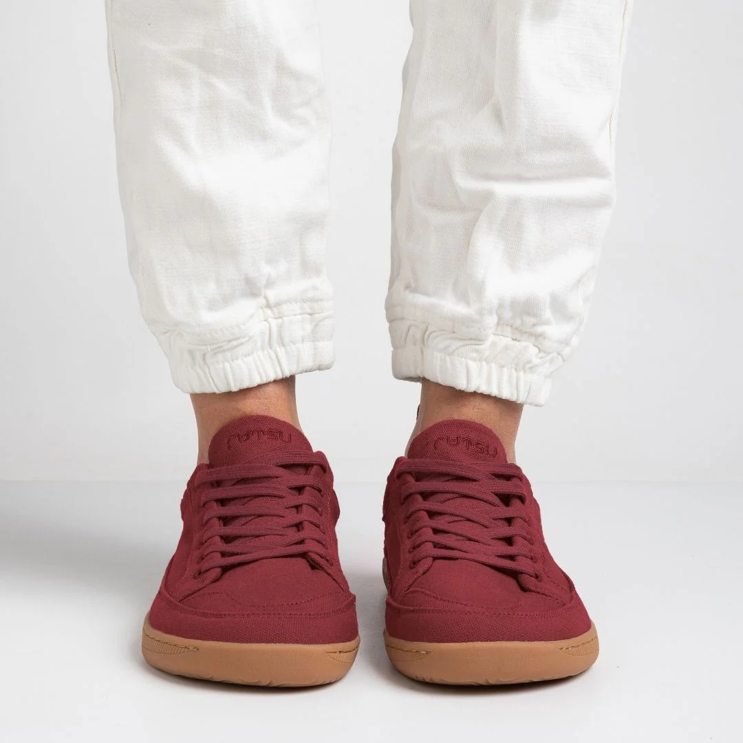 Rutsu Original Barefoot Sneakers Low Malbec - Image 4