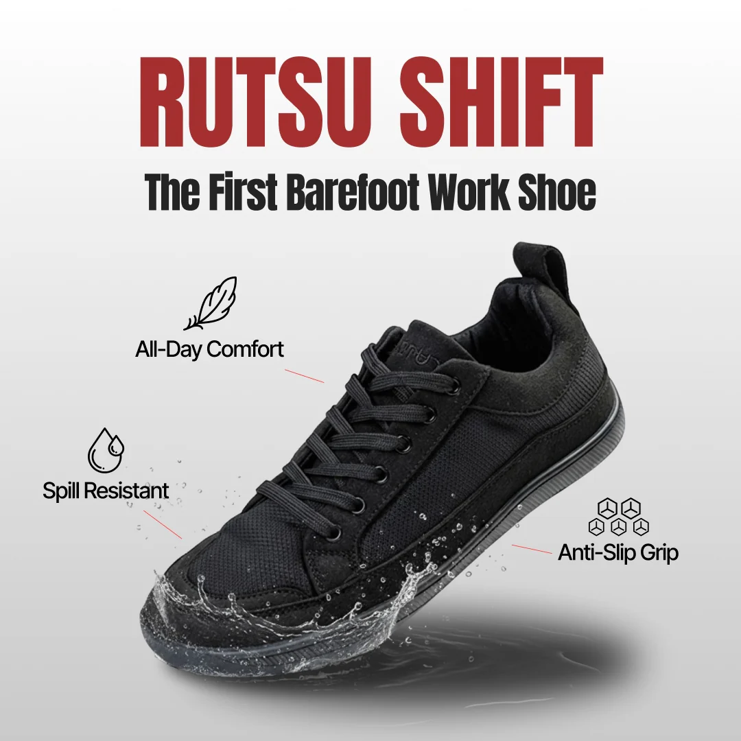 Rutsu Shift Barefoot Work Shoe - Image 4
