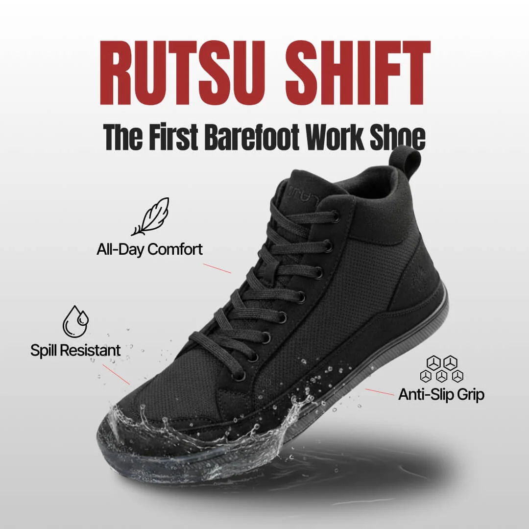 Rutsu Shift High Barefoot Work Shoe - Image 5