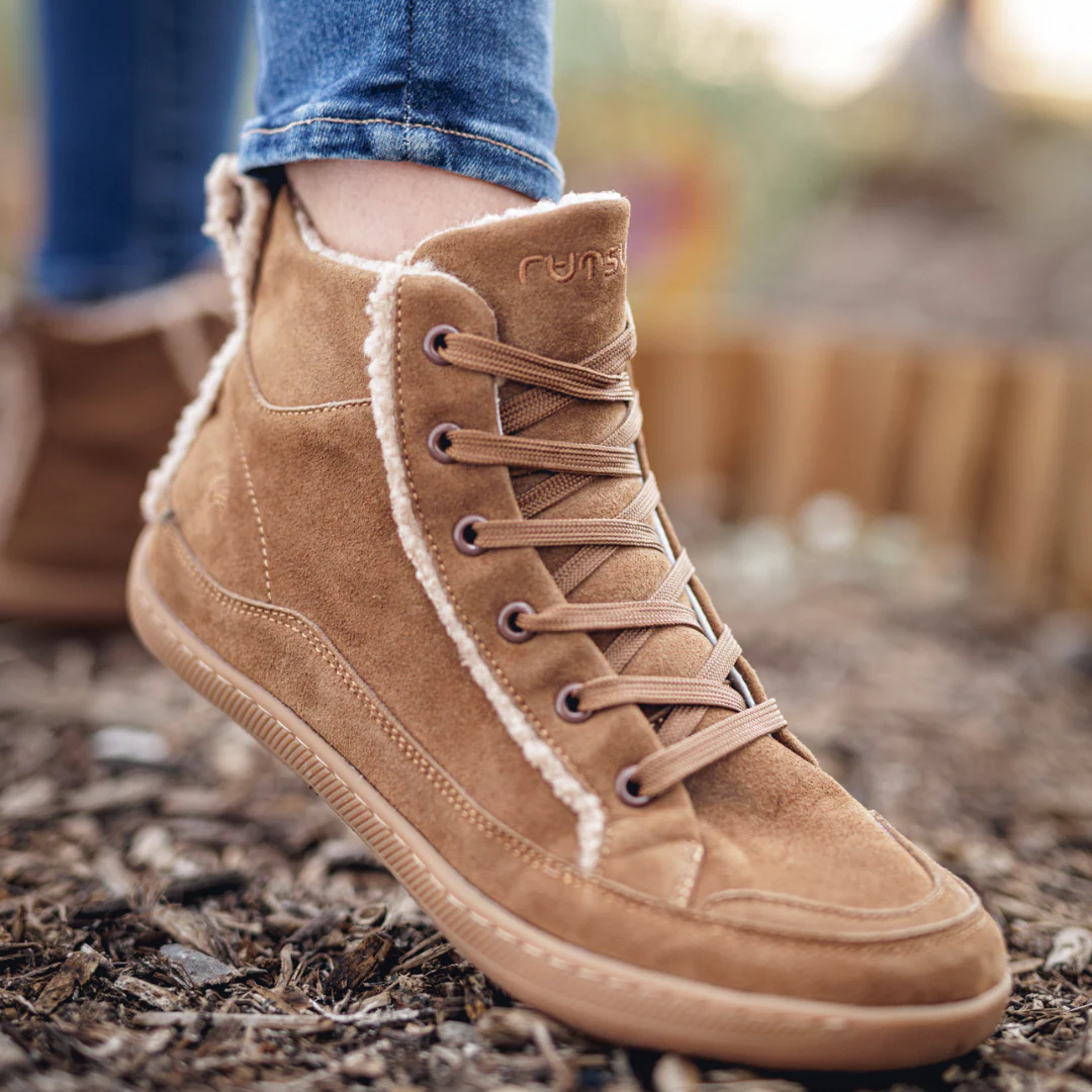 Rutsu Summit Barefoot Boots Fur Brown - Image 8
